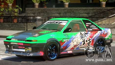 Toyota Corolla GT PJ para GTA 4