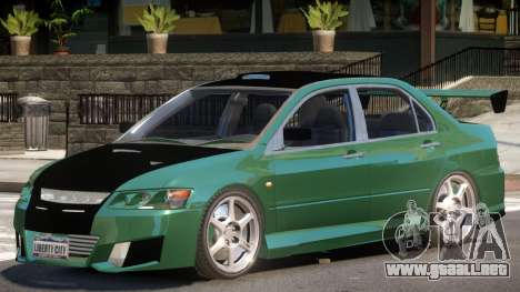 Mitsubishi Lancer 8 RS para GTA 4