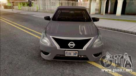 Nissan Almera 2013 SA Style para GTA San Andreas