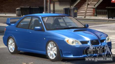 Subaru Impreza Spec C para GTA 4
