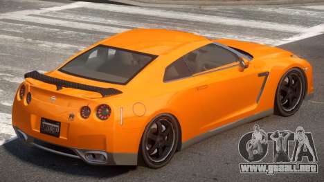 Nissan GTR Tun para GTA 4