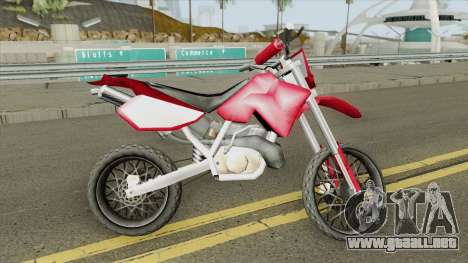 Sanchez (Project Bikes) para GTA San Andreas