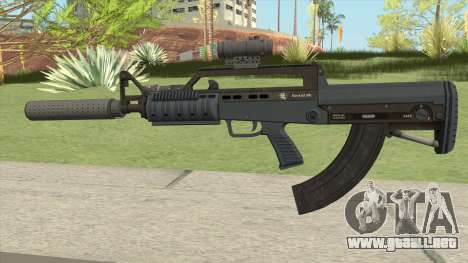Bullpup Rifle (Three Upgrades V6) Old Gen GTA V para GTA San Andreas