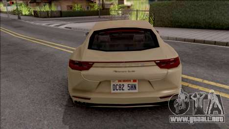 Porsche Panamera Turbo 2017 Lowpoly para GTA San Andreas