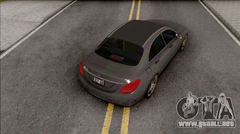 Mercedes-AMG E63 2018 Lowpoly para GTA San Andreas