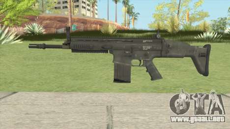 SCAR-H Black para GTA San Andreas