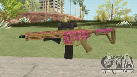 Carbine Rifle GTA V (Leopardo Rosa) para GTA San Andreas