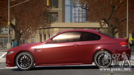 BMW M3 E92 Custom para GTA 4