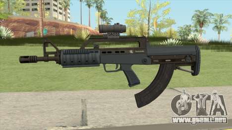 Bullpup Rifle (Scope V2) Old Gen Tint GTA V para GTA San Andreas