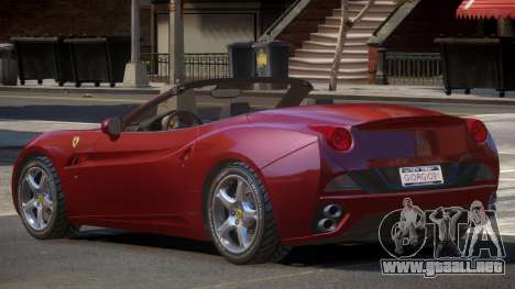 Ferrari California Roadster V1 para GTA 4
