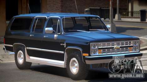 1986 Chevrolet Suburban para GTA 4