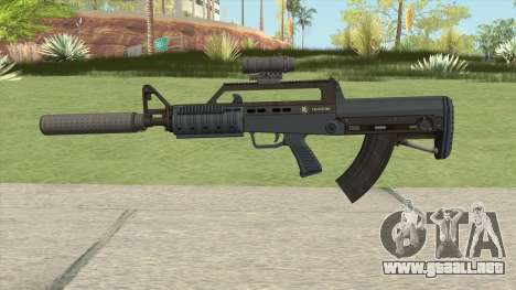 Bullpup Rifle (Two Upgrades V9) Old Gen GTA V para GTA San Andreas