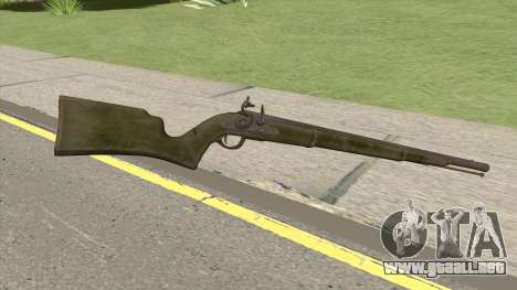 Edinburgh Musket (Green) GTA V para GTA San Andreas