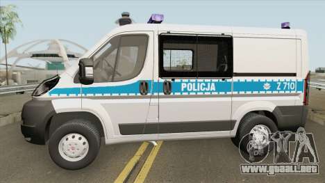 Fiat Ducato (Policja KSP) para GTA San Andreas