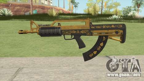 Bullpup Rifle (Flashlight V2) Main Tint GTA V para GTA San Andreas