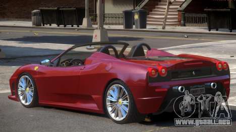 Ferrari F430 Roadster V1 para GTA 4