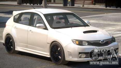 Subaru Impreza WRX STi Y9 para GTA 4