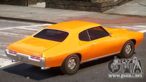 1972 Pontiac GTO V1.1 para GTA 4