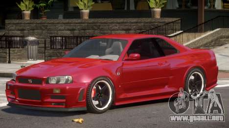 Nissan Skyline GT-R34 ST para GTA 4