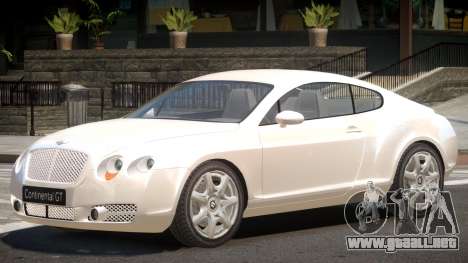 Bentley Continental Tun para GTA 4