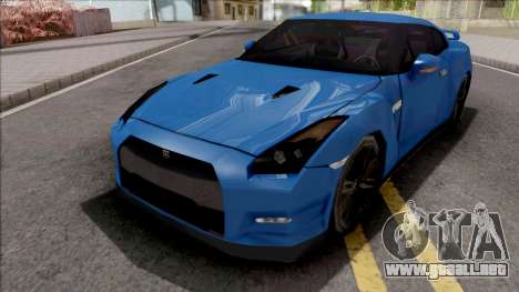 Nissan GT-R R35 2016 45th Anniversary SA Style para GTA San Andreas