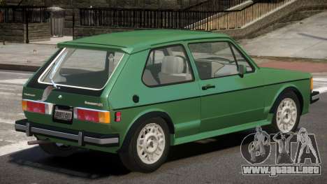 1986 Volkswagen Rabbit para GTA 4