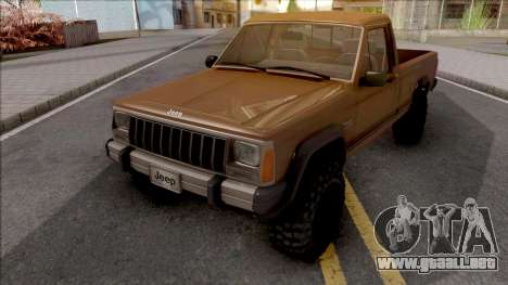 Jeep Comanche v2 para GTA San Andreas