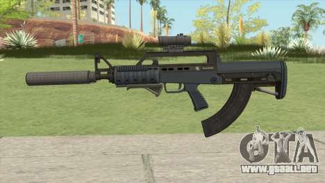 Bullpup Rifle (Three Upgrades V4) Old Gen GTA V para GTA San Andreas