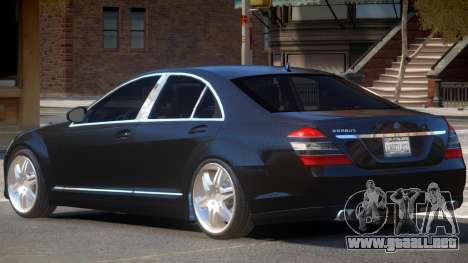 Mercedes W221 Brabus para GTA 4