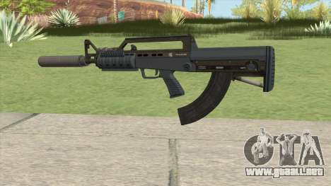 Bullpup Rifle (Two Upgrades V8) Old Gen GTA V para GTA San Andreas