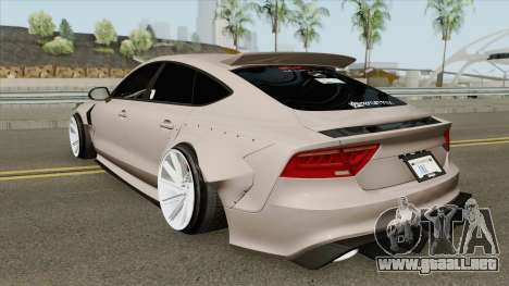 Audi RS7 Sportback X-UK 2013 para GTA San Andreas