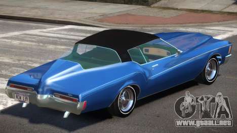 1972 Buick Riviera V1.0 para GTA 4
