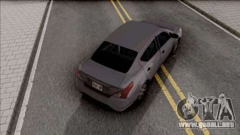 Nissan Almera 2013 SA Style para GTA San Andreas