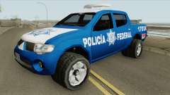 Mitsubishi L200 (De La Policia Federal Mexicana) para GTA San Andreas