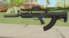 Bullpup Rifle (Three Upgrades V6) Old Gen GTA V para GTA San Andreas