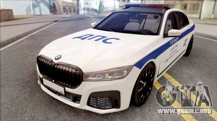 BMW M760Li 2019 DPS para GTA San Andreas