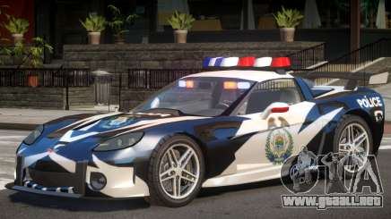 Chevrolet Corvette Police para GTA 4