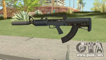 Bullpup Rifle (Silencer) Old Gen Tint GTA V para GTA San Andreas
