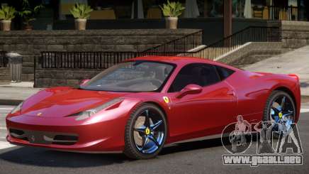 Ferrari 458 Italia V1.0 para GTA 4