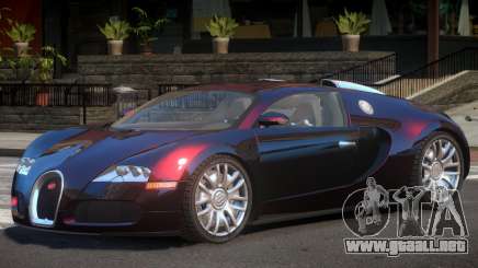 Bugatti Veyron S V1.1 para GTA 4