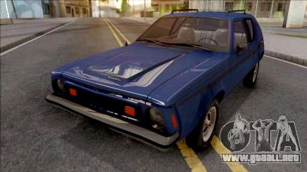AMC Gremlin X 1973 Blue para GTA San Andreas