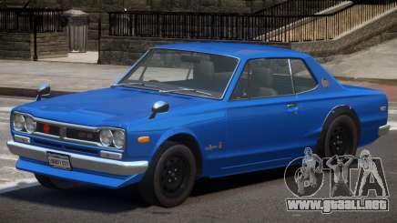 Nissan Skyline 2000 GT V1.0 para GTA 4