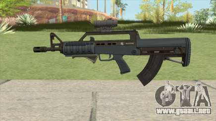 Bullpup Rifle (Two Upgrades V5) Old Gen GTA V para GTA San Andreas