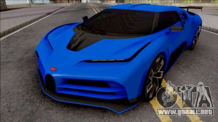 Bugatti Centodieci EB110 2020 Milestone para GTA San Andreas