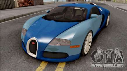 Bugatti Veyron Standart Interior para GTA San Andreas