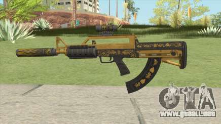 Bullpup Rifle (Two Upgrades V12) Main Tint GTA V para GTA San Andreas