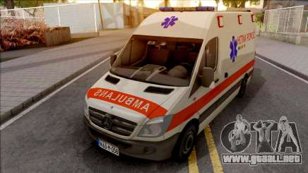 Mercedes-Benz Sprinter Ambulans Hitna Pomoc para GTA San Andreas