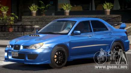 Subaru Impreza STI GT para GTA 4