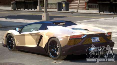 Lamborghini Aventador STR PJ2 para GTA 4