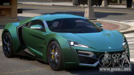 Lykan HyperSport V1.0 para GTA 4